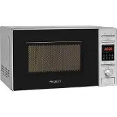 Exquisit Mikrowelle MW 820 DI | max. 700 W | Garraum 20 l | Inox Glas Front