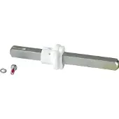 Eaton Antriebsachse, Achsdurchmesser: 14 x 14 mm, Achslänge: 400 mm (von Schalterunterseite zu Achsoberseite), verwendbar für: K6 Türdrehgriffe 1050250