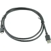 Motorola Micro USB sync cable, USB A, Micro-USB B, Schwarz