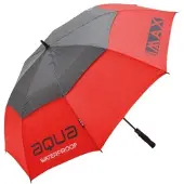 Big Max Golf Aqua Umbrella Red/Charcoal