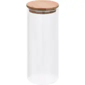 vidaXL Vorratsgläser mit Bambusdeckel 6 Stk. 1000 ml