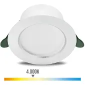 Philips Funktional Diamond Cut UltraEfficient Einbau- und Einlegeleuchte, 4,8 W, 145 mm, Einbaustrahler, Nicht austauschbare(s) Leuchtmittel, 1 Glühbirne(n), LED, 4000 K, Weiß