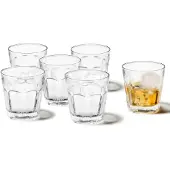 Leonardo Whiskyglas "Whiskygläser Rock 265 ml 6er Set transparent"