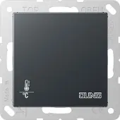 JUNG Raumtemperaturregler UP A KNX anth glz A2178BFORTSANM