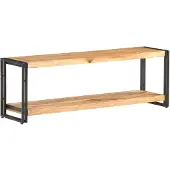 vidaXL TV-Schrank 120x30x40 cm Massivholz Akazie