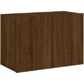 vidaXL TV-Wandschrank Braun Eichen-Optik 60x30x41 cm