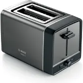 Bosch TAT5P425DE, 2 Scheibe(n), Anthrazit, Schwarz, Tasten, Niveau, Drehregler, CE, VDE, 970 W, 220 - 240 V