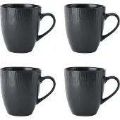 MIKASA Jardin Midnight 420ml Tasse 4 Einheiten