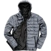 Result Core R233M | Herren Padded Jacket / Wasserabweisend und winddicht - Farbe: Frost Grey/Black - Größe: XL
