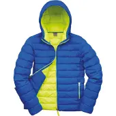 Result R194M | Mens Snow Bird Padded Jacket - Farbe: Ocean Blue/Lime - Größe: M