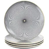 Intirilife 4x Porzellan Teller 15.3 cm