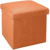 Intirilife Sitzwürfel MANDARINEN ORANGE