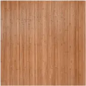 vidaXL Teppich Rechteckig Natur 100x100 cm Bambus