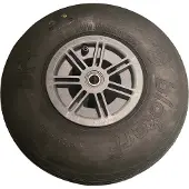 Blokart Strandsegler Rear Wheel Complete Composite (excluding stub axle) BWH2205 Schwarz