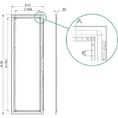 Schneider Electric Volltür SF NSYSFD224