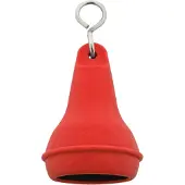 Combicraft Hotelschlüsselanhänger Mayfair mit offenem Boden 41x70mm Rot - 10 Stück