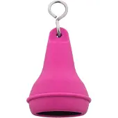 Combicraft Hotelschlüsselanhänger Mayfair mit offenem Boden 41x70mm Pink - 50 Stück