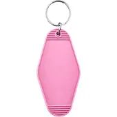 Combicraft Hunter Hotel Schlüsselanhänger Pink, 45x88mm - 5 Stück