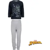 Spider-man 2tlg. Outfit: Schlafanzug in Dunkel-Blau | Gr.: 110/116