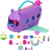 Polly Pocket Kätzchen Flugzeugpuppe