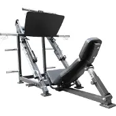 Nordcore Beinpresse Pro 900, 209x137x148 cm, max. 900 kg Belastung, 150 kg Benutzergewicht, für 30/50mm Gewichte
