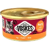 Voskes Paté mit Huhn Nassfutter Katze