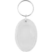 Combicraft Foto Schlüsselanhänger Oval klein, 40x45mm - 25 Stück
