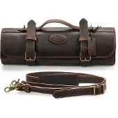 Xinzuo - Messertasche Schwarz (Crazy Horse Leder)