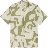 OAS Hemd Herren Salbei Puzzlotec Viskose-XS