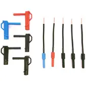 Ht instruments 1010510 KIT-VAD Adapter Adapterset zum komfortablen Spannungsabgriff 1St.