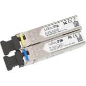 Mikrotik S-3553LC20D - 1250 Mbit/s - SFP - LC - 20000 m - RB260GS - RB2011LS - RB2011LS-IN - RB2011UAS-IN - RB2011UAS-RM - RB2011UAS-2HnD - RB2011UAS-2HnD-IN...