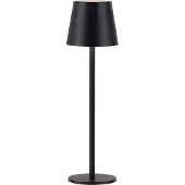 JUST LIGHT LED-Akku-Tischleuchte 19250-18 schwarz, 2,5 W, 320 lm, 3000 K, IP54