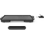 Tristar BP-2750 Grillplatte, Arbeitsplatte, Metall, Schwarz, Kunststoff, 490 x 270 mm, 6 Person(en)