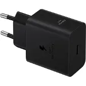 Samsung Original Power Adapter mit USB-C-Kabel - Ladegerät - USB-C-Anschluss - Fast Charger - 45 Watt - 1,8 m - Schwarz