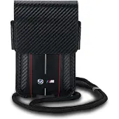 BMW Torebka BMPSP15XMSCAKR Wallet Bag czarny/black Carbon Red Stripes
