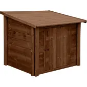 Interline Sumatra Sandfilter/Pumpen Haus, Filtergehäuse, Braun, Holz, Überirdischer Pool, 70 kg, 127 mm