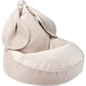 WigiWama Bunny Beanbag / Sitzsack Hase, Farbe:Dusty Beige