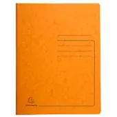 Exacompta 240224E 25x Spiralhefter aus Colorspan 355g/m2 - A4 - Orange