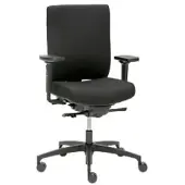 Dauphin Drehstuhl AJ 4845 NPR Kunststoff Schwarz