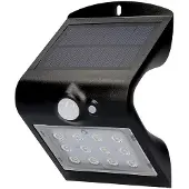 EDM Product Apply Solar 1.5w 220 Lumens 4000k Schwarz