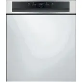 Whirlpool WB 6020 P X, Halb integriert, Standardgröße (60 cm), Schwarz, 0,13 m, 0,155 m, 0,15 m