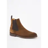 Magnanni Anzugschuhe Java Cognac Herren Suede-Schuhgröße 42