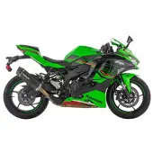 Arrow Indy Race Evo Auspuffsystem mit EG-BE S/O BL ZX-4R 24-
