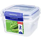 Sistema Square Klip It Plus 2Pack 1.15L