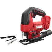 Skil 3421 CA Akku-Stichsäge (für Rund- und Geradschnitte, Materialwahlschalter)