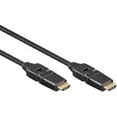 Goobay High-Speed-HDMI-360°-Kabel mit Ethernet