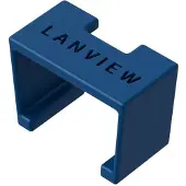 Lanview LVT-SC-B, Farbcodierungsclip, Blau, Kunststoff, Cat6a, 10 mm, 5 mm