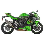 Arrow Indy Race Evo Auspuffsystem mit EG-BE S/O TI ZX-4R 24-