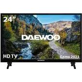 Daewoo 24DE04HL1, 61 cm (24"), 1366 x 768 Pixel, HD, LED, DVB-C, DVB-S2, DVB-T2, Schwarz