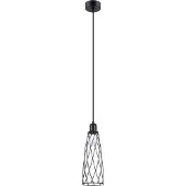 Sollux Pendelleuchten SUBA 1 schwarz 1xE14 10W Stahl 139x12x12cm